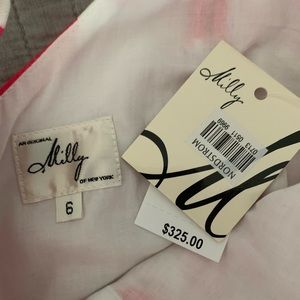 Milly Dresses - NWT Milly Fuchsia and White print dress Milly Dresses - NWT Milly Fuchsia and White print dress